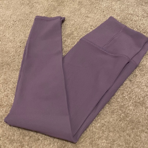 NWOT Athleta elation ribbed leggings - Picture 3 of 10